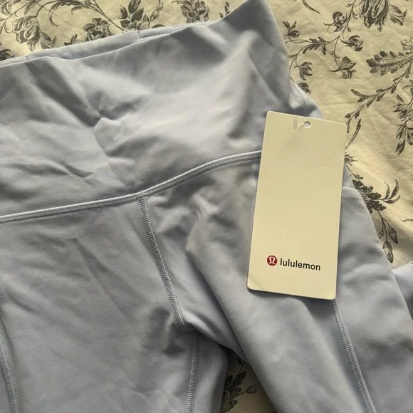 Lululemon Athletica Soft Blue Align HR Crop 23” Size 6 - Picture 7 of 11